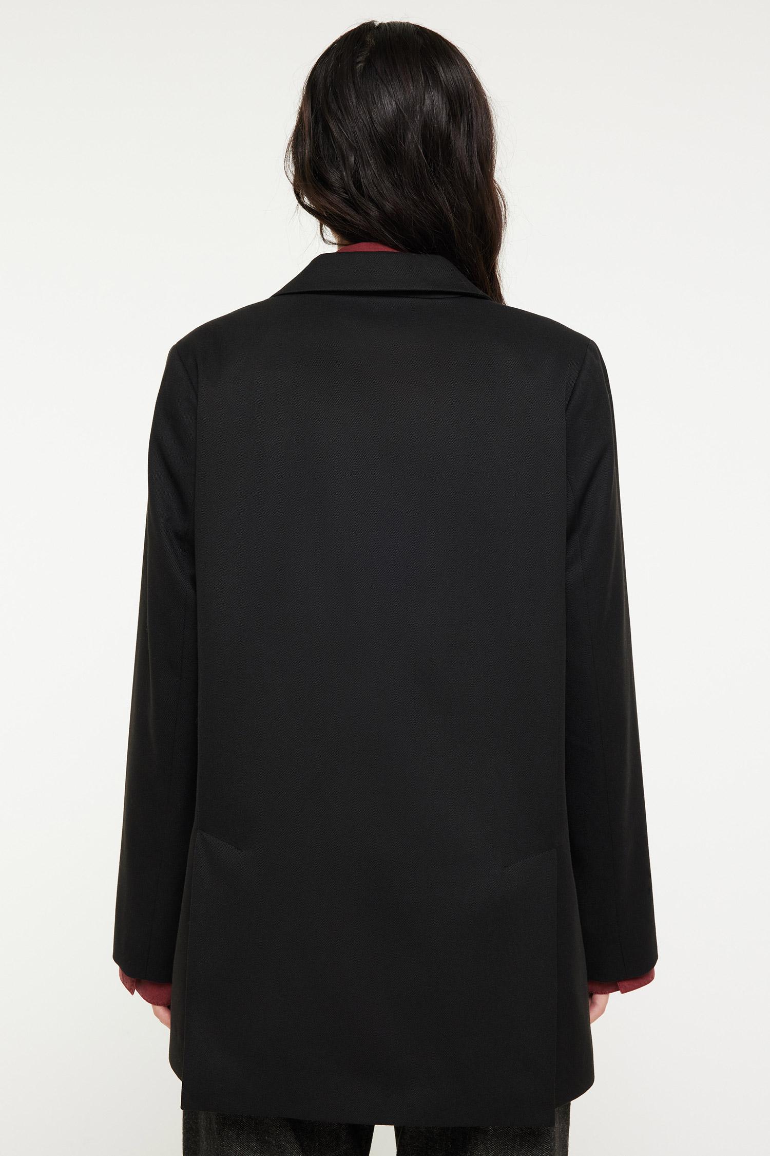 Elvine Odelia Blazer Black Dobby Structure Damen Jacke schwarz